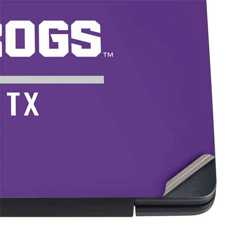 Texas Christian University Horned Frogs Fort Worth Dell Vostro Skin